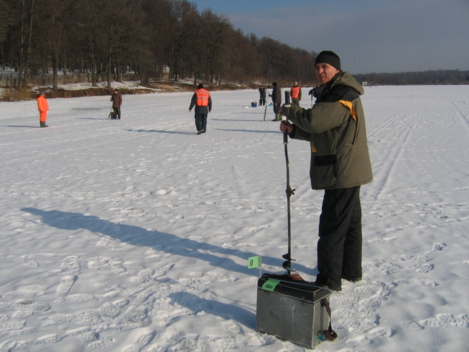 Фоторепортаж с соревнований рыбаков на реке Воронка