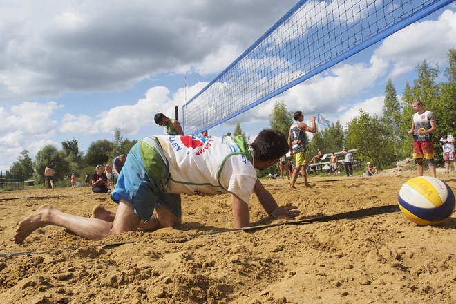 Пляжный волейбол; фоторепортаж