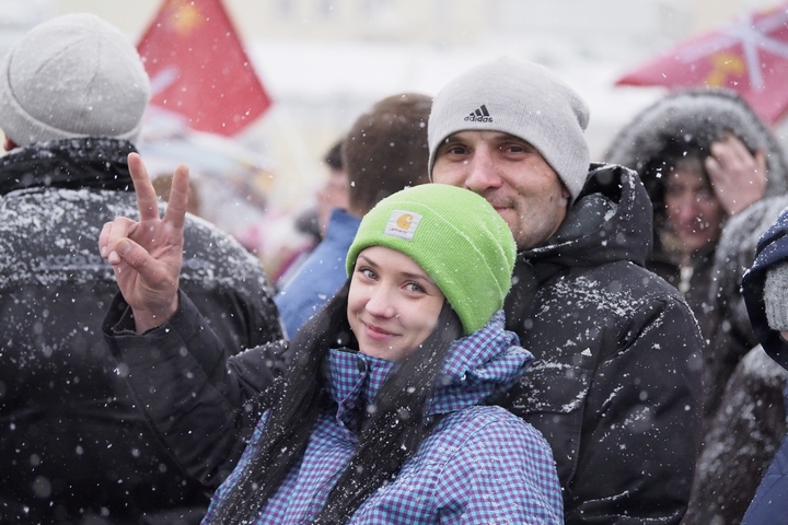 Митинг-концерт к годовщине воссоединения Крыма: фоторепортаж