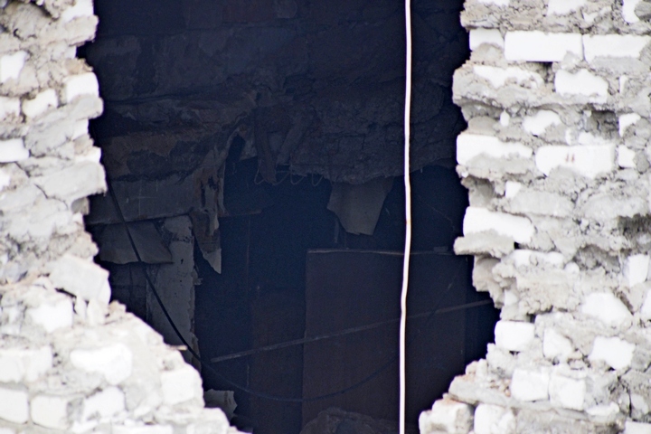 Взрыв газа в Ясногорске; фоторепортаж