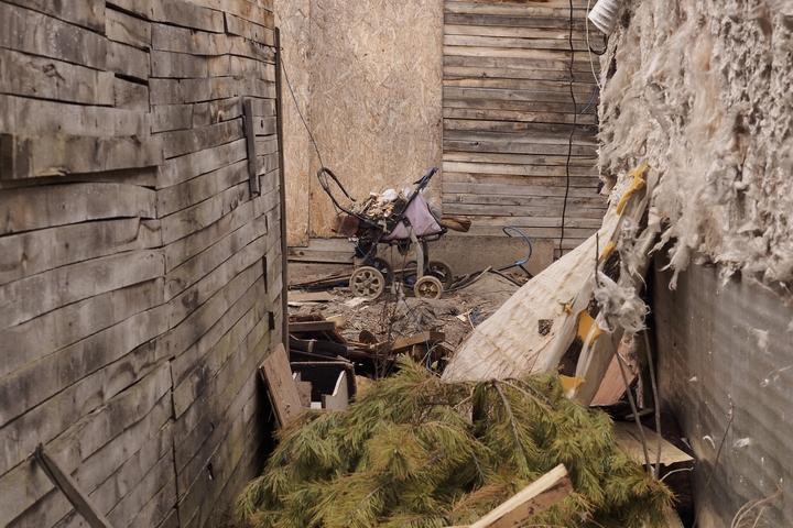 Снос незаконных цыганских построек в Плеханово: фоторепортаж