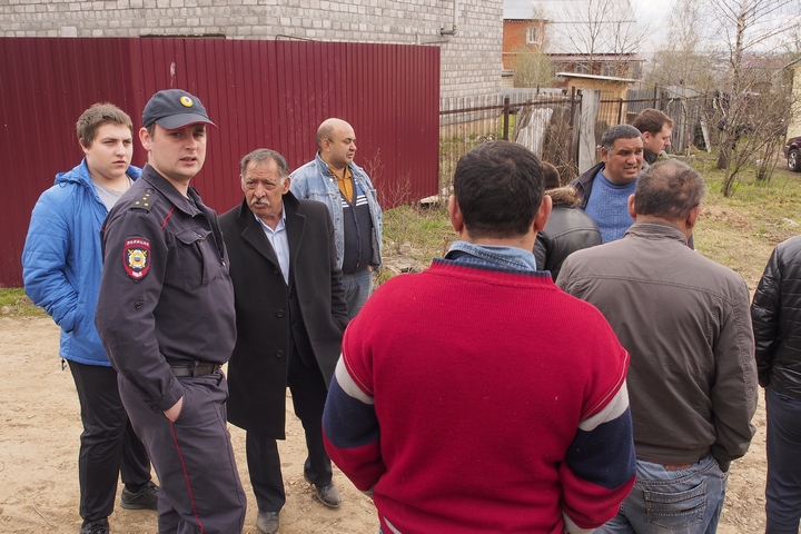 Снос незаконных цыганских построек в Плеханово: фоторепортаж