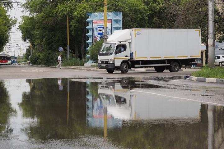 Ликвидация "потопа" в Заречье: фоторепортаж