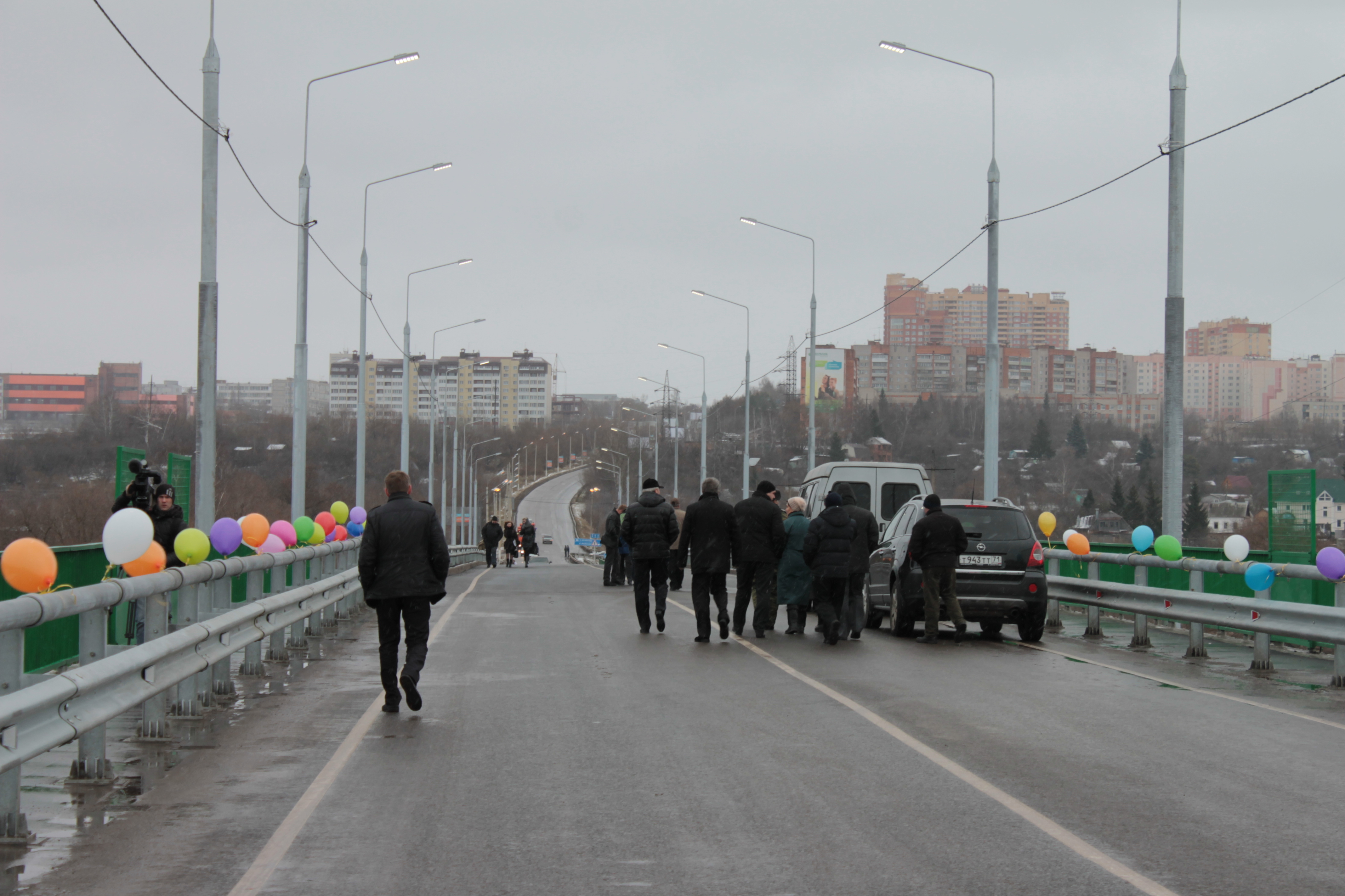 Открытие Калужского моста