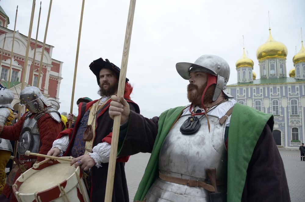 Средневековые маневры в Тульском кремле: фоторепортаж