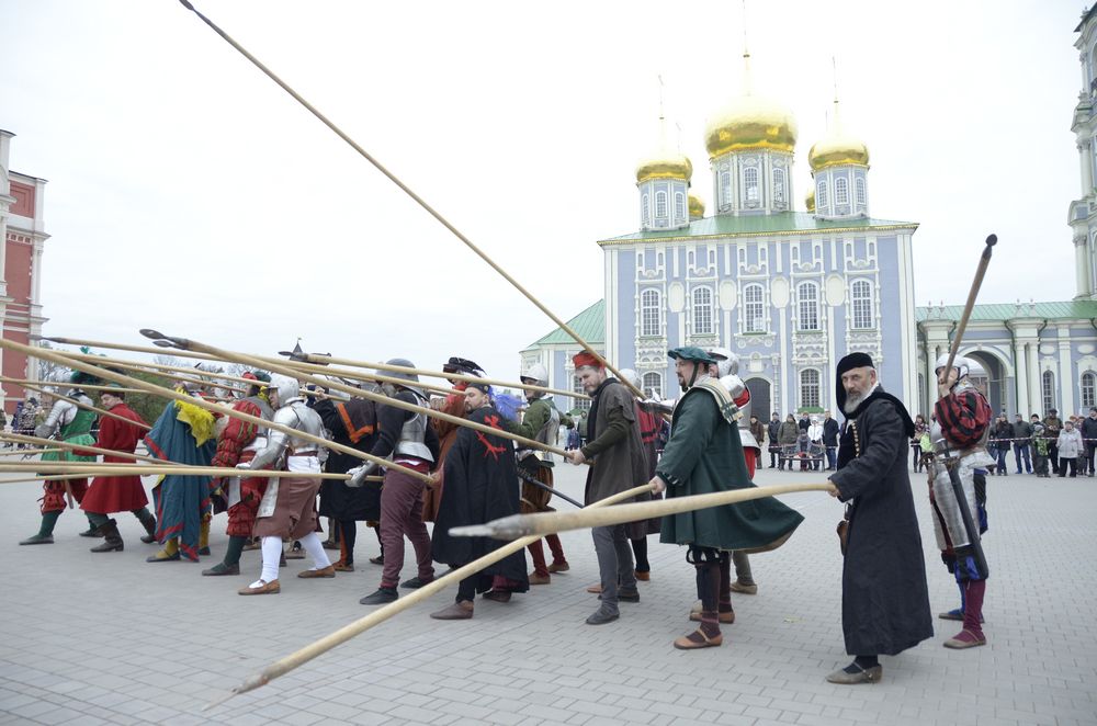 Средневековые маневры в Тульском кремле: фоторепортаж