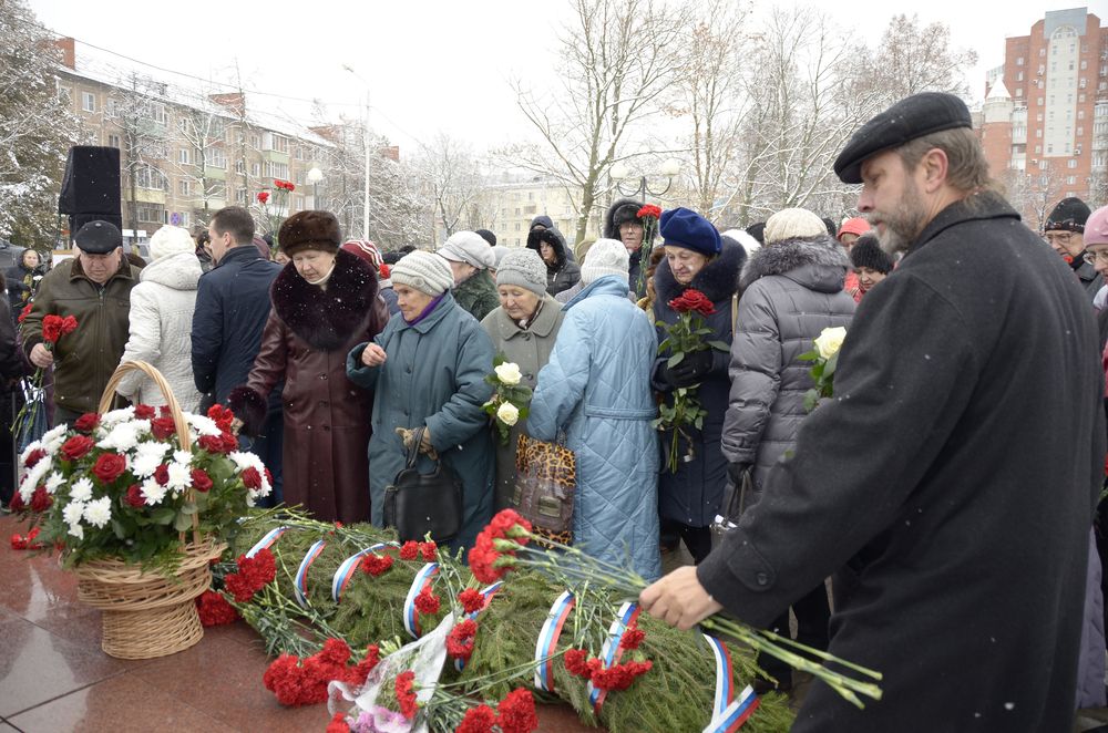 Митинг памяти жертвам политических репрессий: фоторепортаж Митинг памяти жертвам политических репрессий: фоторепортаж