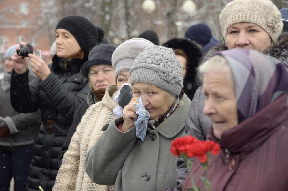 Митинг памяти жертвам политических репрессий: фоторепортаж Митинг памяти жертвам политических репрессий: фоторепортаж