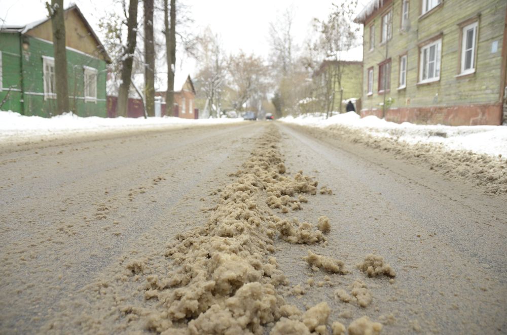 Снег в городе: фоторепортаж Снег в городе: фоторепортаж