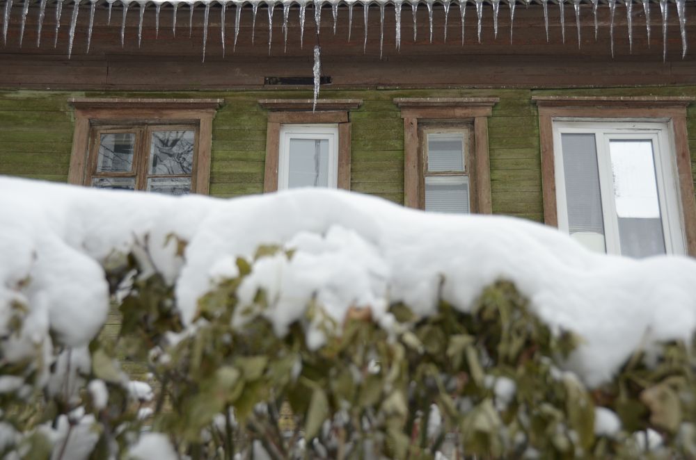 Снег в городе: фоторепортаж Снег в городе: фоторепортаж