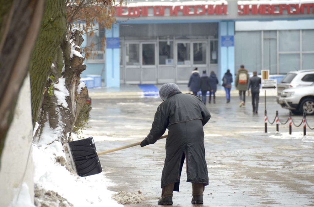 Снег в городе: фоторепортаж Снег в городе: фоторепортаж