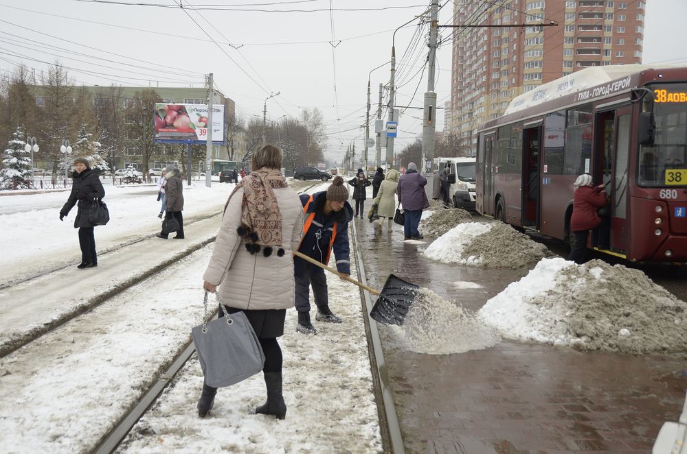 Снег в городе: фоторепортаж Снег в городе: фоторепортаж