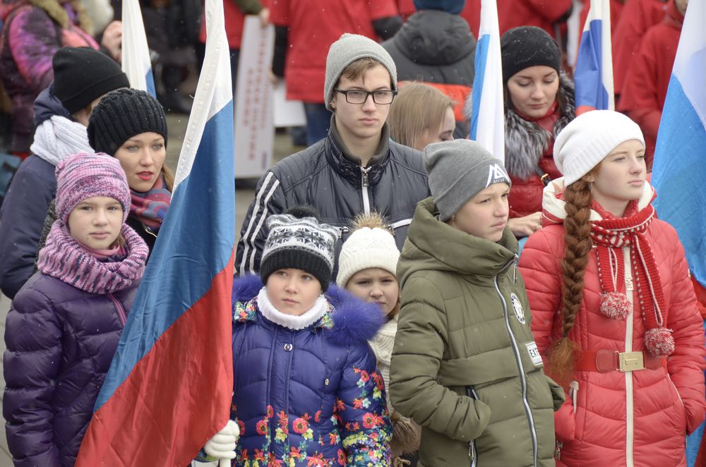 Флэшмоб в День Народного Единства: фоторепортаж Флэшмоб в День Народного Единства: фоторепортаж
