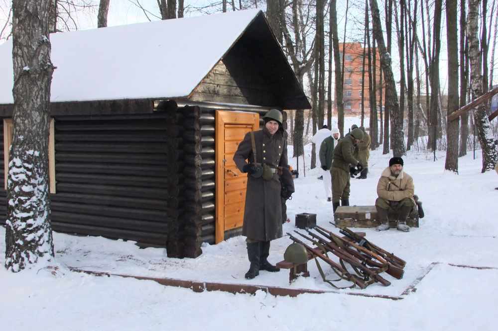 Открытие военно-патриотического парка "Рубеж обороны": фоторепортаж Открытие военно-патриотического парка "Рубеж обороны": фоторепортаж