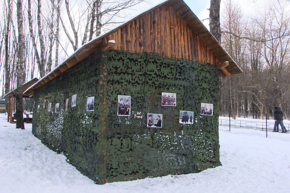 Открытие военно-патриотического парка "Рубеж обороны": фоторепортаж Открытие военно-патриотического парка "Рубеж обороны": фоторепортаж
