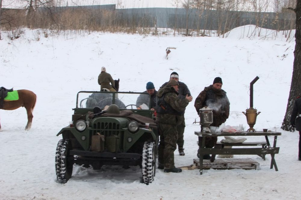 Открытие военно-патриотического парка "Рубеж обороны": фоторепортаж Открытие военно-патриотического парка "Рубеж обороны": фоторепортаж