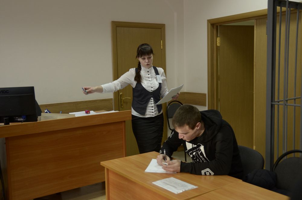 Суд над Косогорским полицейским: фоторепортаж Суд над Косогорским полицейским: фоторепортаж