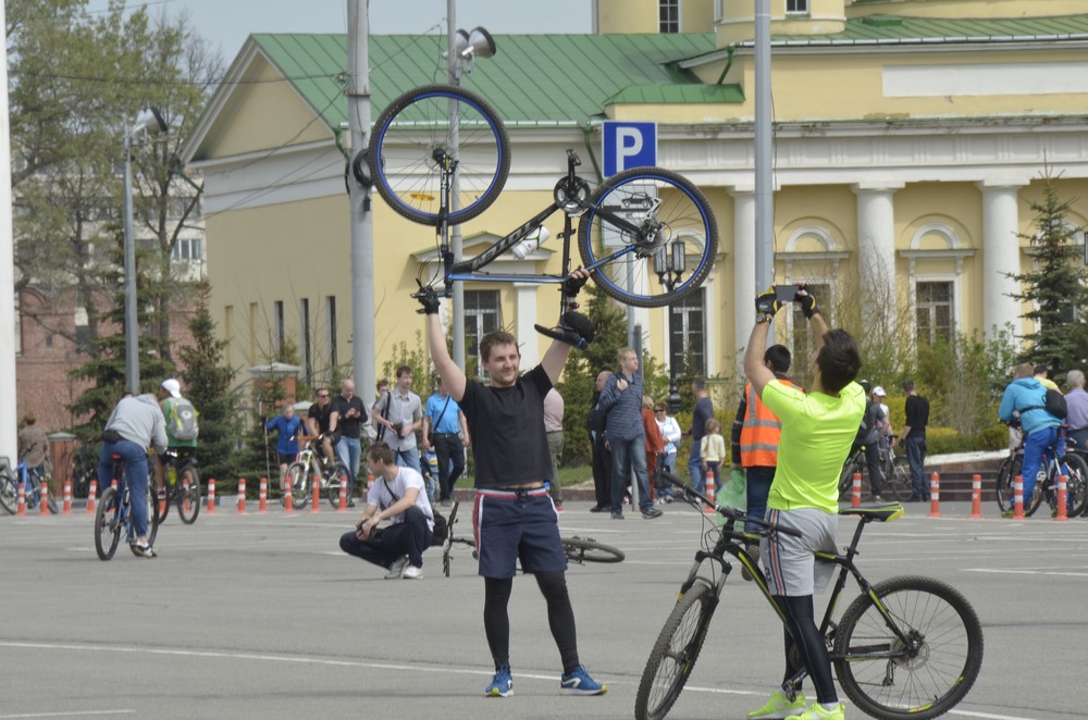 Первомайский велопарад: ФОТО