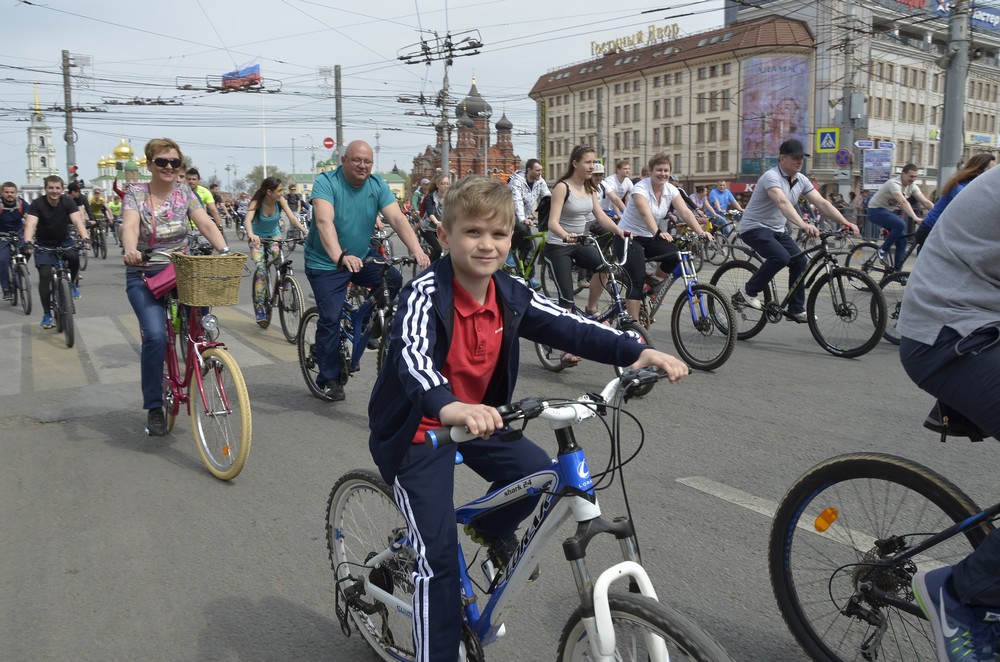Первомайский велопарад: ФОТО